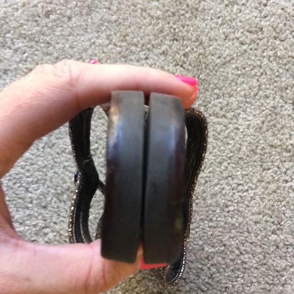 Tory Burch Thora Sandals Glitter Sparkly size 5 M - Picture 4 of 7